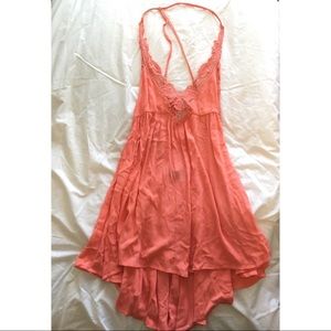 Coral Lulus dress